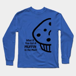 Retro Muffin Question Long Sleeve T-Shirt